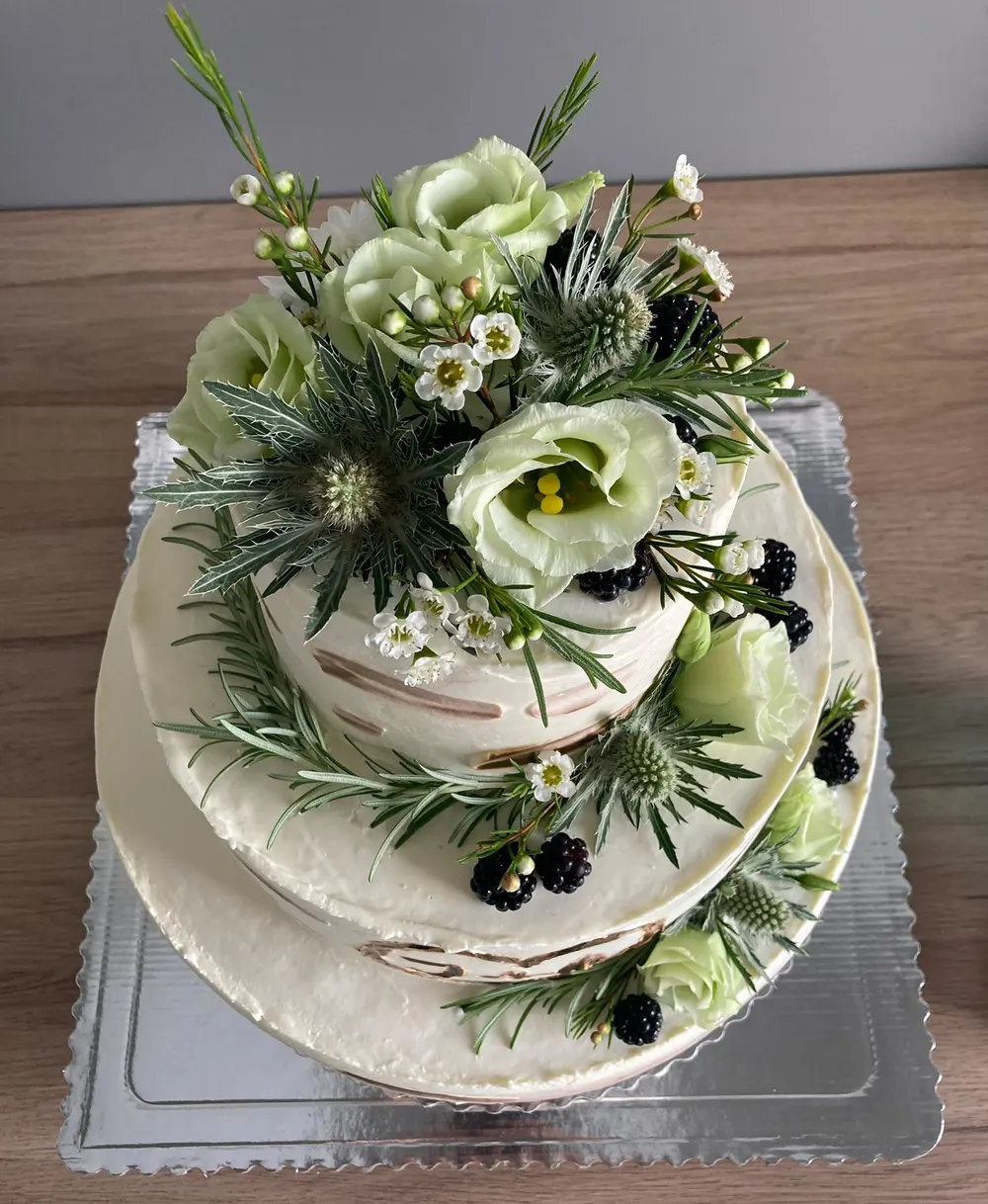 Svadobná torta od JuliCake