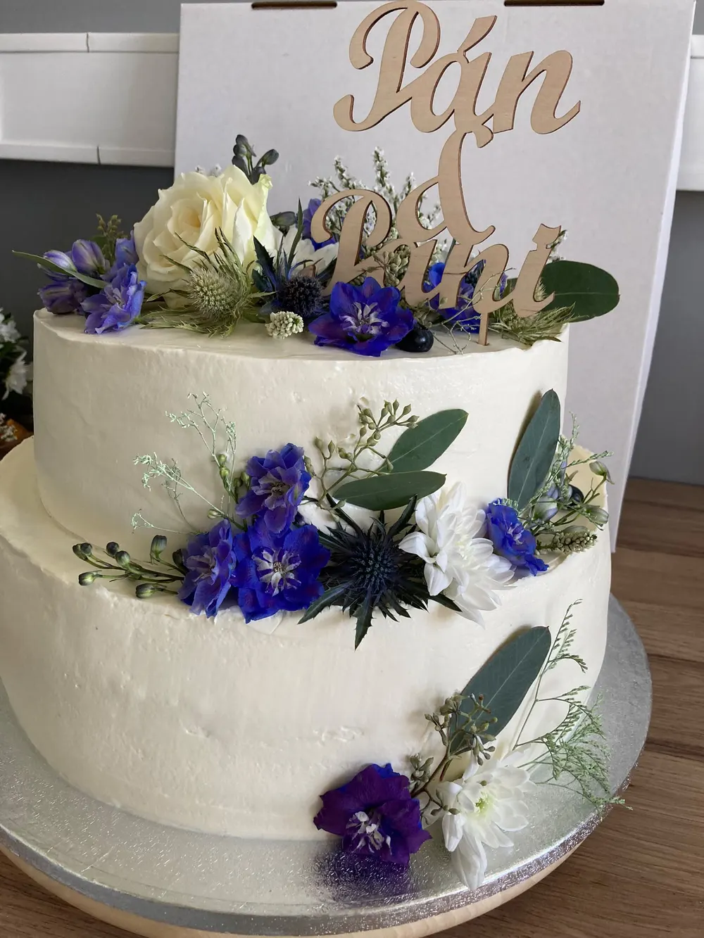 Svadobná torta od JuliCake