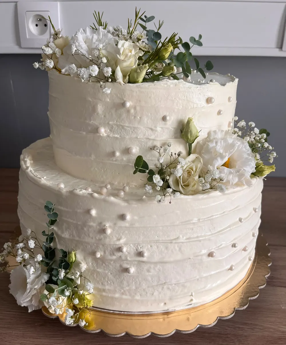 Svadobná torta od JuliCake