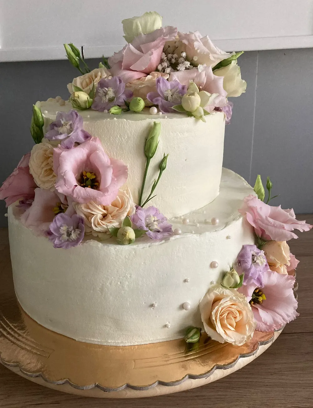 Svadobná torta od JuliCake