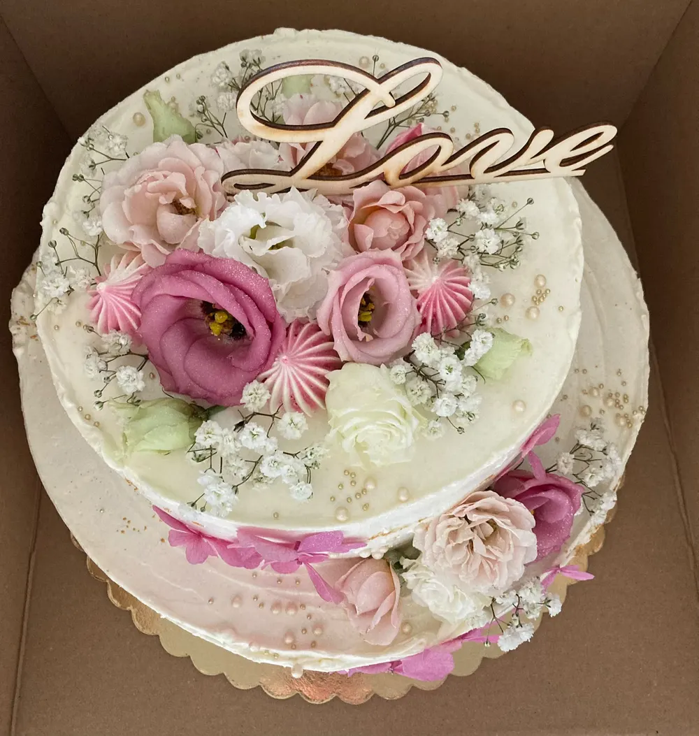 Svadobná torta od JuliCake